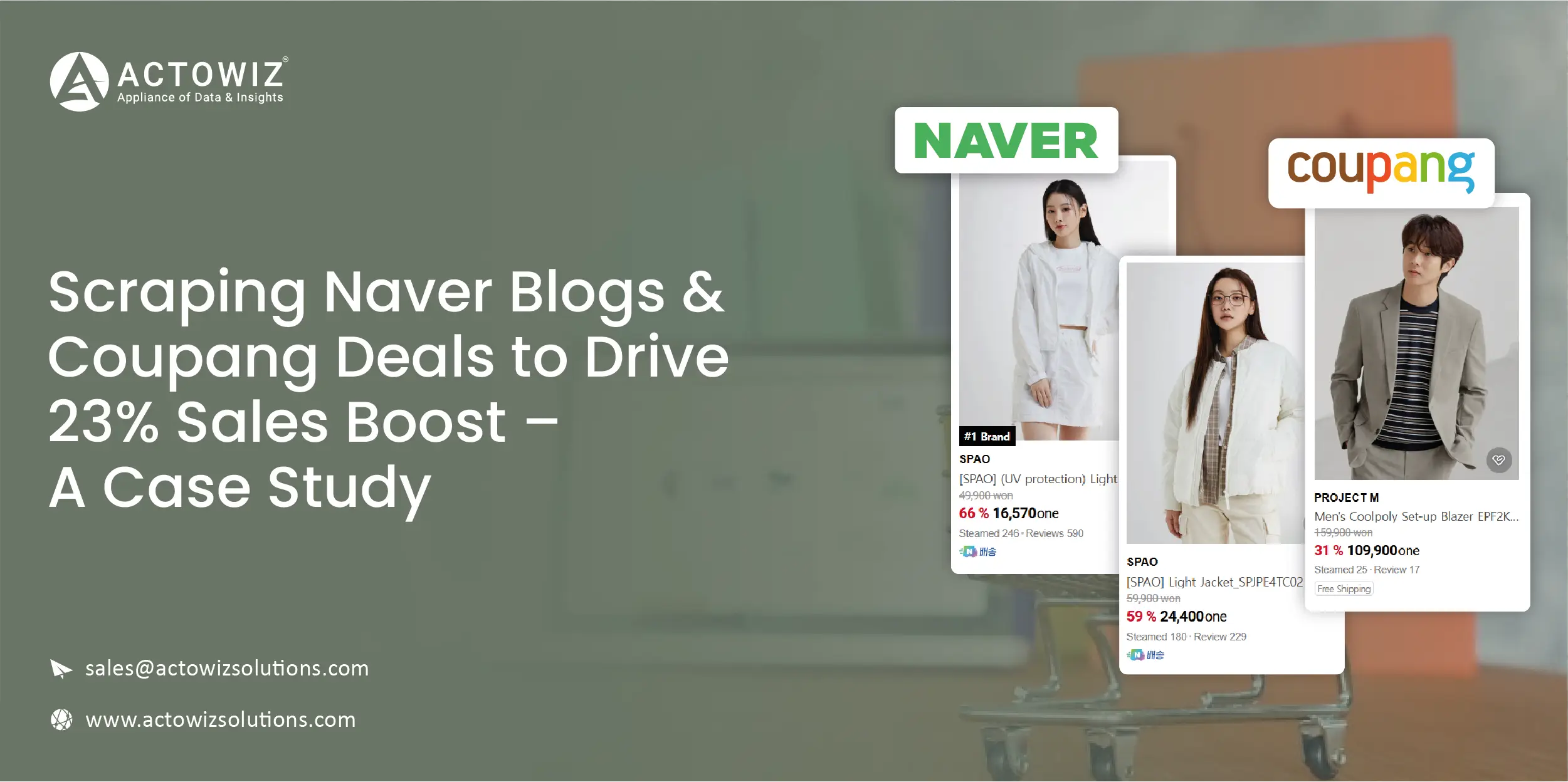 Case Study Scraping Naver Blogs & Coupang Deals to Drive